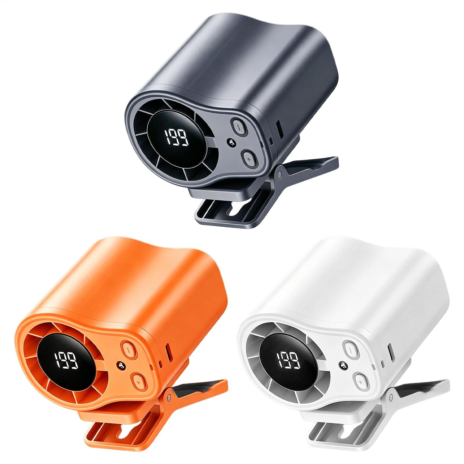 Oscillating Fan Clip - Portable Car Clip Fan 360 Degree