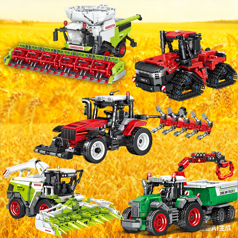 Farmer Tractor with Trailer Tr - Urban Farming For Kids บทวิจารณ์และราคา