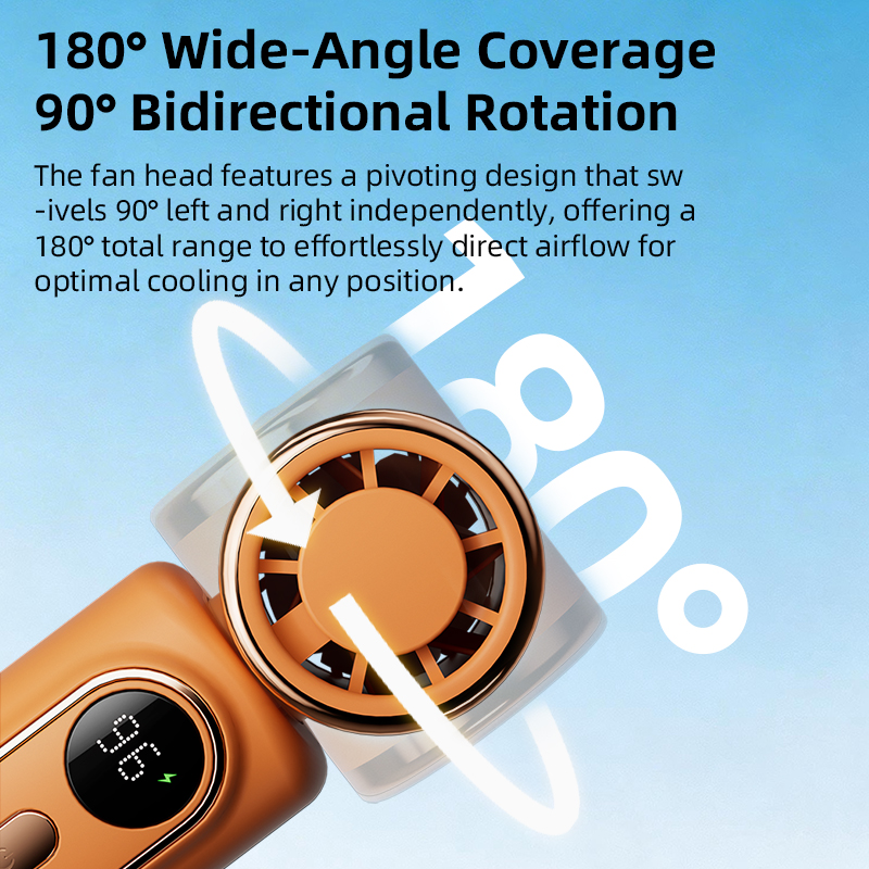 Mini Fan Handheld Small Portab - Oscillating Fan Clip บทวิจารณ์และราคา