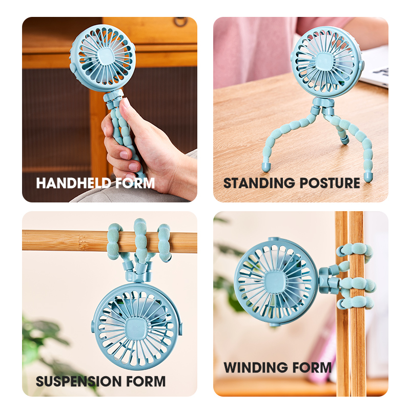 HOMEFISH Portable Baby Strolle - Oscillating Fan Clip บทวิจารณ์และราคา