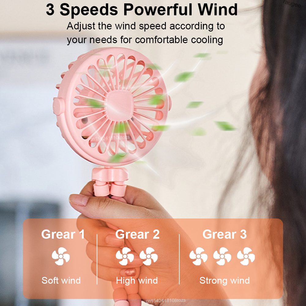 Baby Stroller Fan Mini Portabl - Oscillating Fan Clip บทวิจารณ์และราคา