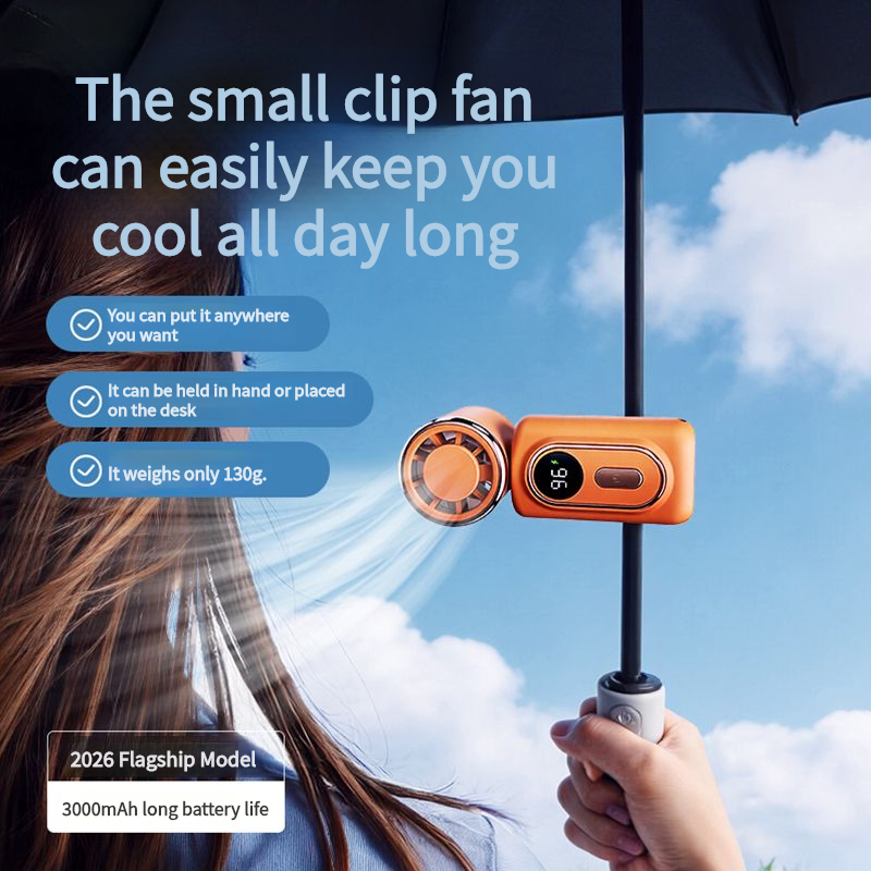 Portable Handheld Fan Mini Cli - Oscillating Fan Clip บทวิจารณ์และราคา